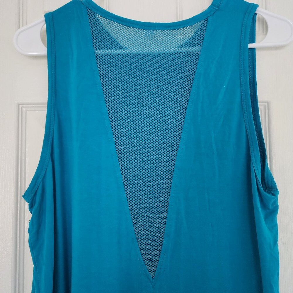 Teal Yoga Tank Top | XL - Picture 4 of 6